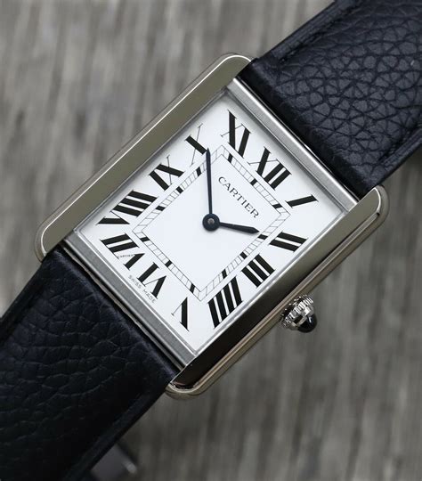 cartier tank solo large dimensions|cartier tank solo small steel.